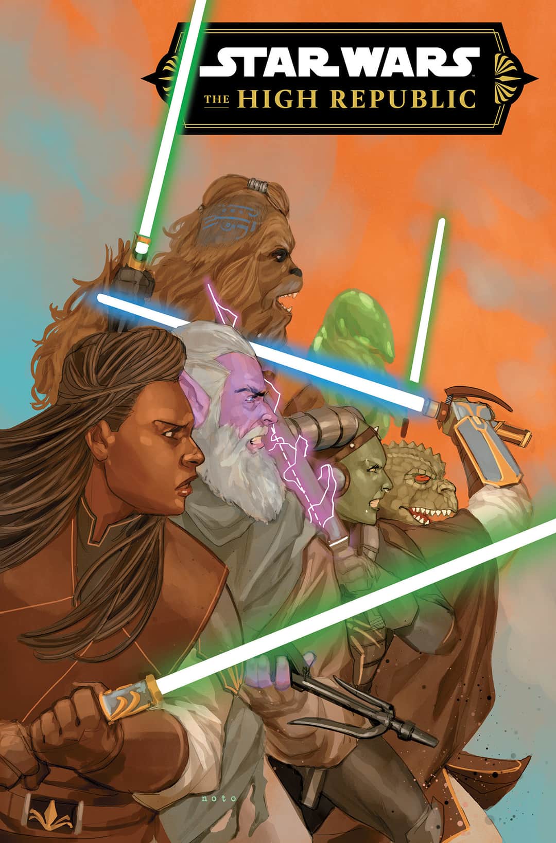 Star Wars: The High Republic Phase III - Trials Of The Jedi Omnibus Phil Noto Cover Cover