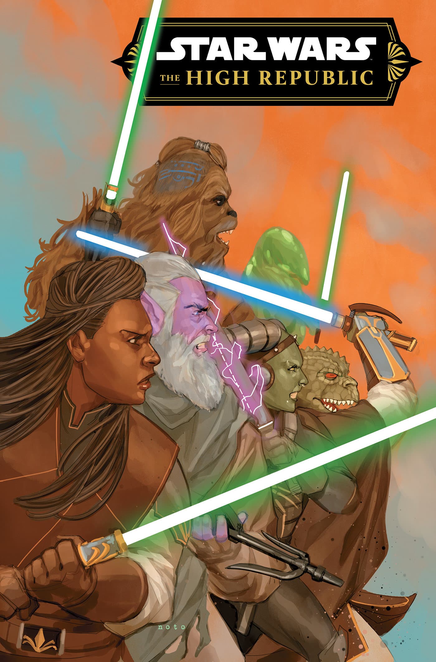 Cover für Star Wars: The High Republic Phase III - Trials Of The Jedi Omnibus Phil Noto Cover