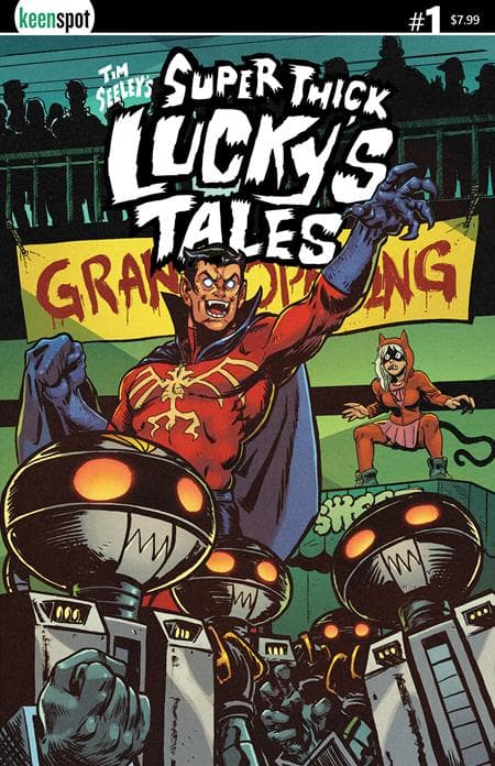 Cover für Tim Seeleys Super Thick Luckys Tales