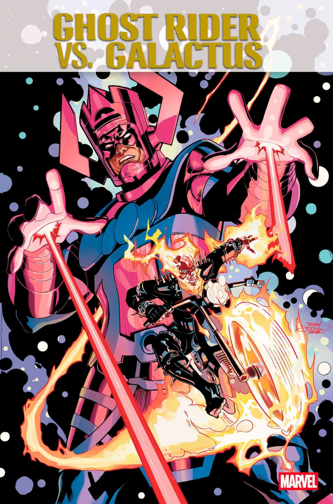 Ghost Rider Vs. Galactus Cover