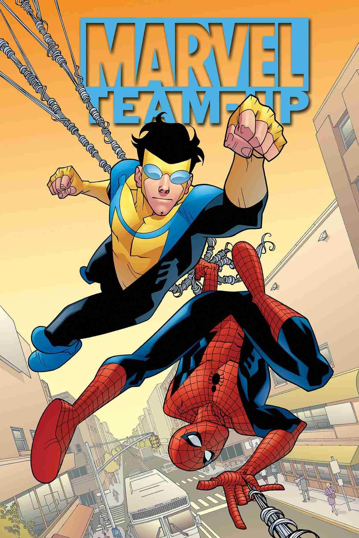 Spider-Man/Invincible Cover