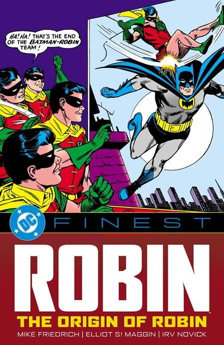 Cover für DC FINEST ROBIN THE ORIGIN OF ROBIN TP