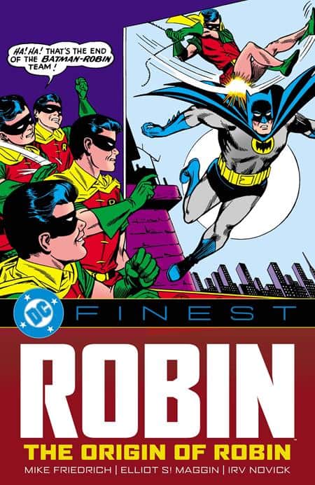 DC FINEST ROBIN THE ORIGIN OF ROBIN TP Cover