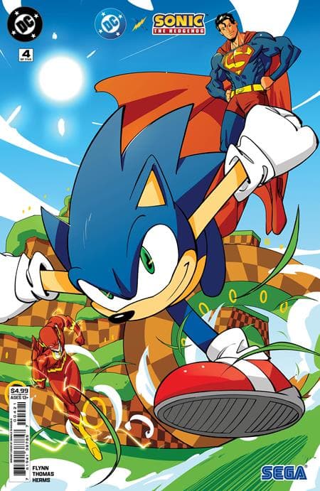 Cover für DC x Sonic the Hedgehog