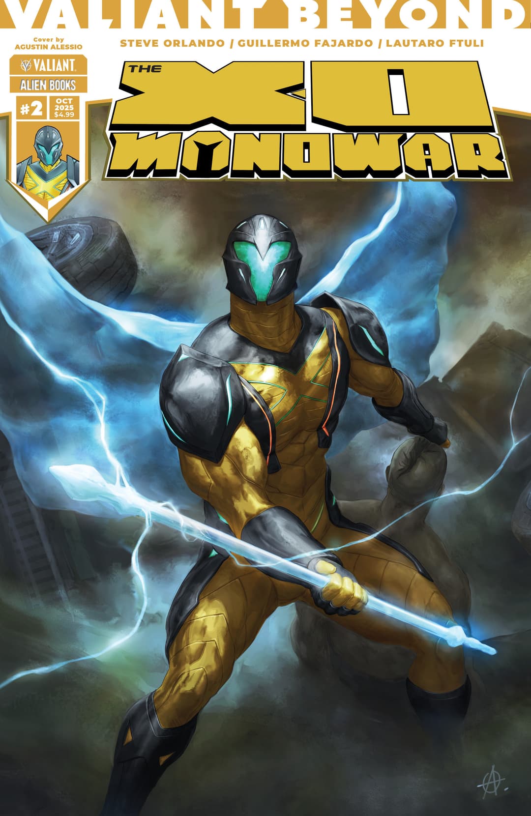 Cover für Valiant Beyond: The X-O Manowar