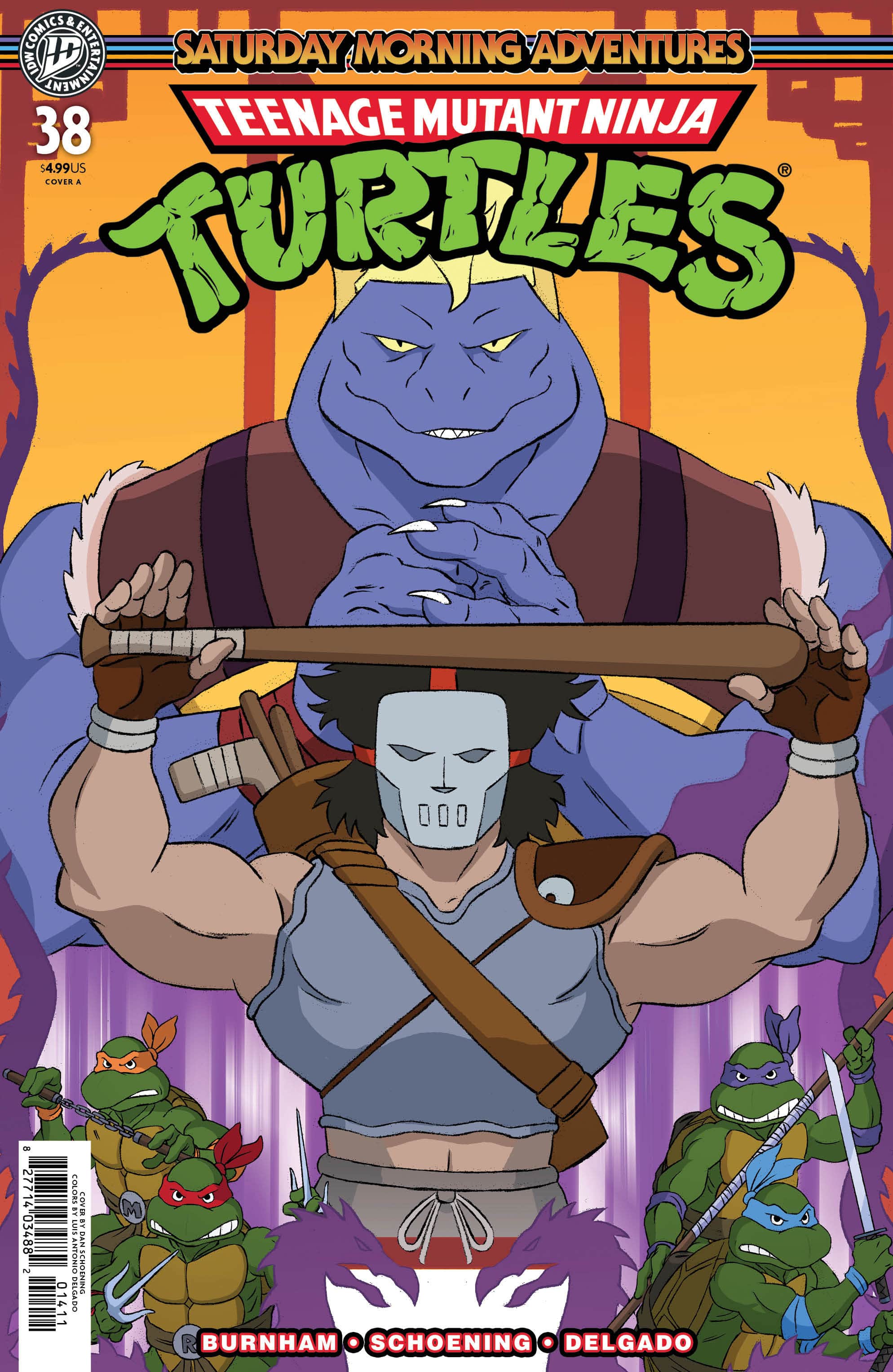 TMNT Saturday Morning Adventures II Cover