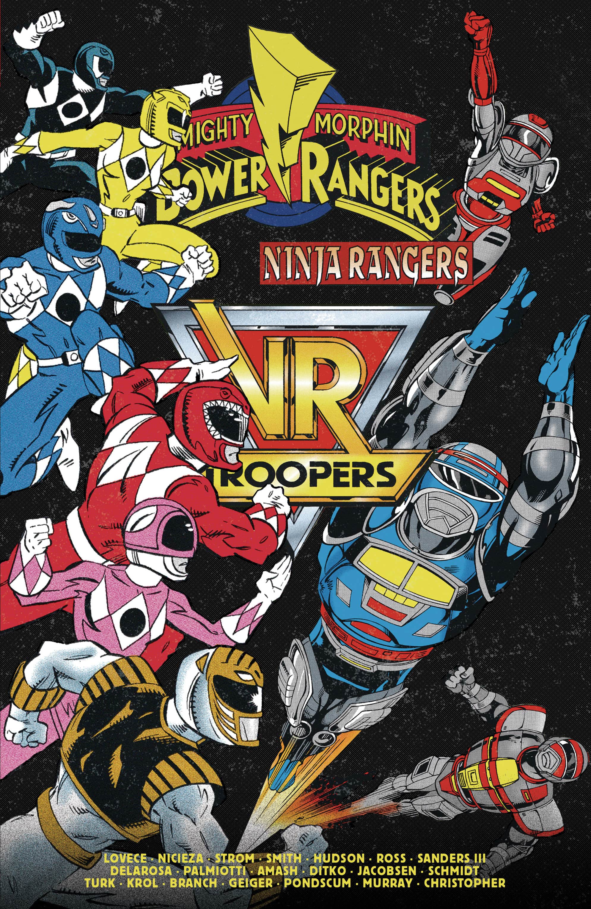 VR Troopers/Power Rangers Flipbook Facsimile Edition Cover