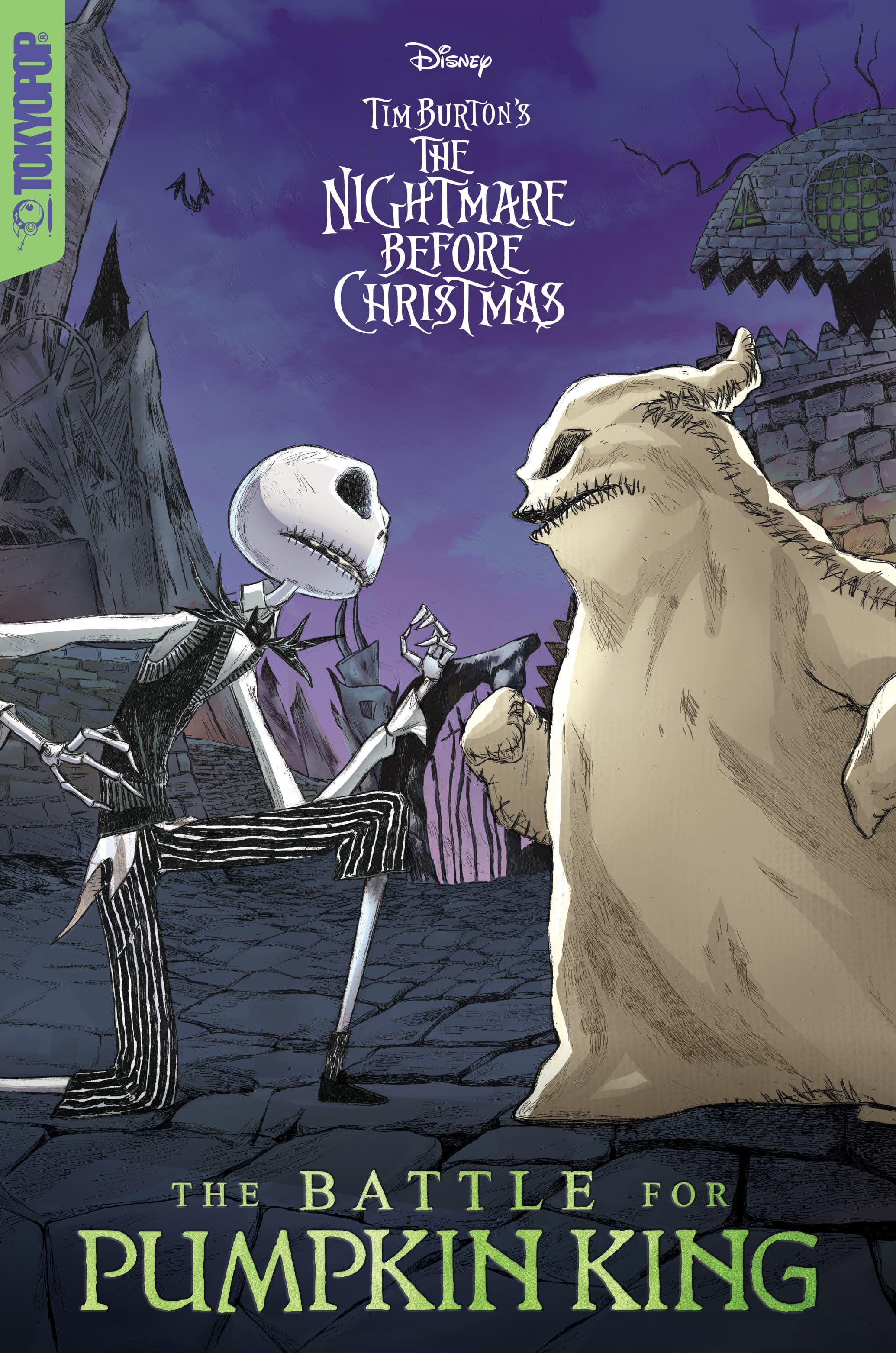 Cover für Disney Manga: Tim Burton's The Nightmare Before Christmas - The Battle for Pumpkin King