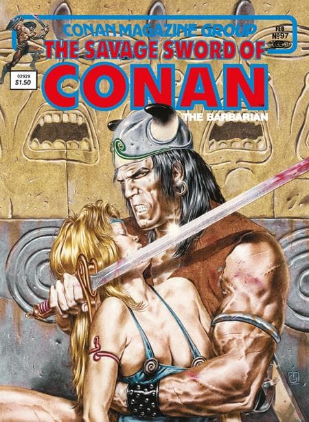Cover für SAVAGE SWORD OF CONAN THE ORIGINAL COMICS OMNIBUS HC VOL 07 DIRECT MARKET EDITION CVR (MR)