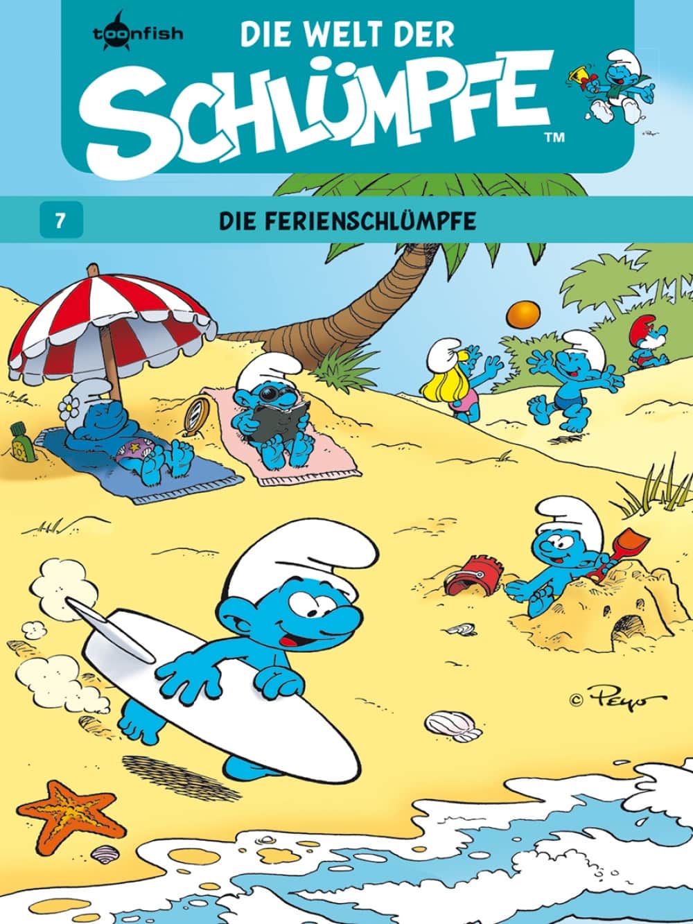 Die Schlümpfe - Die Welt der Schlümpfe 7 (Neuauflage) Cover