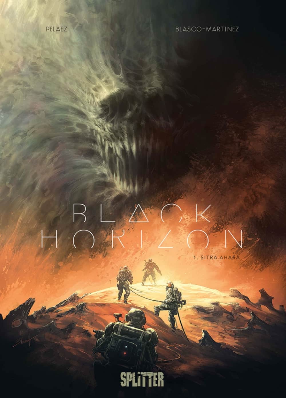 Black Horizon 1 Cover