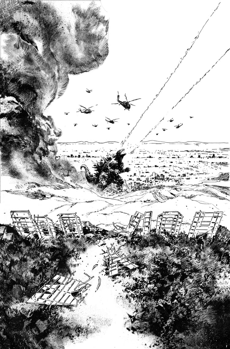 Los Angeles Variant RI (25) (Hardman Full Art B&W)