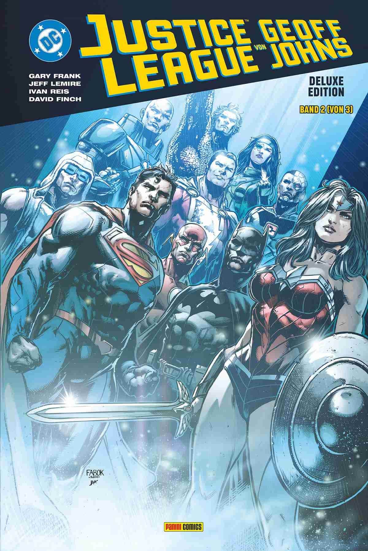 Justice League von Geoff Johns 2 (Deluxe Edition) Cover