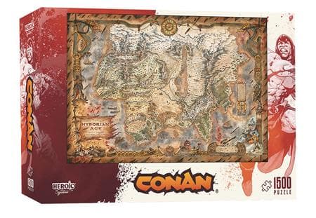 Cover für CONAN HYBORIAN AGE MAP PUZZLE