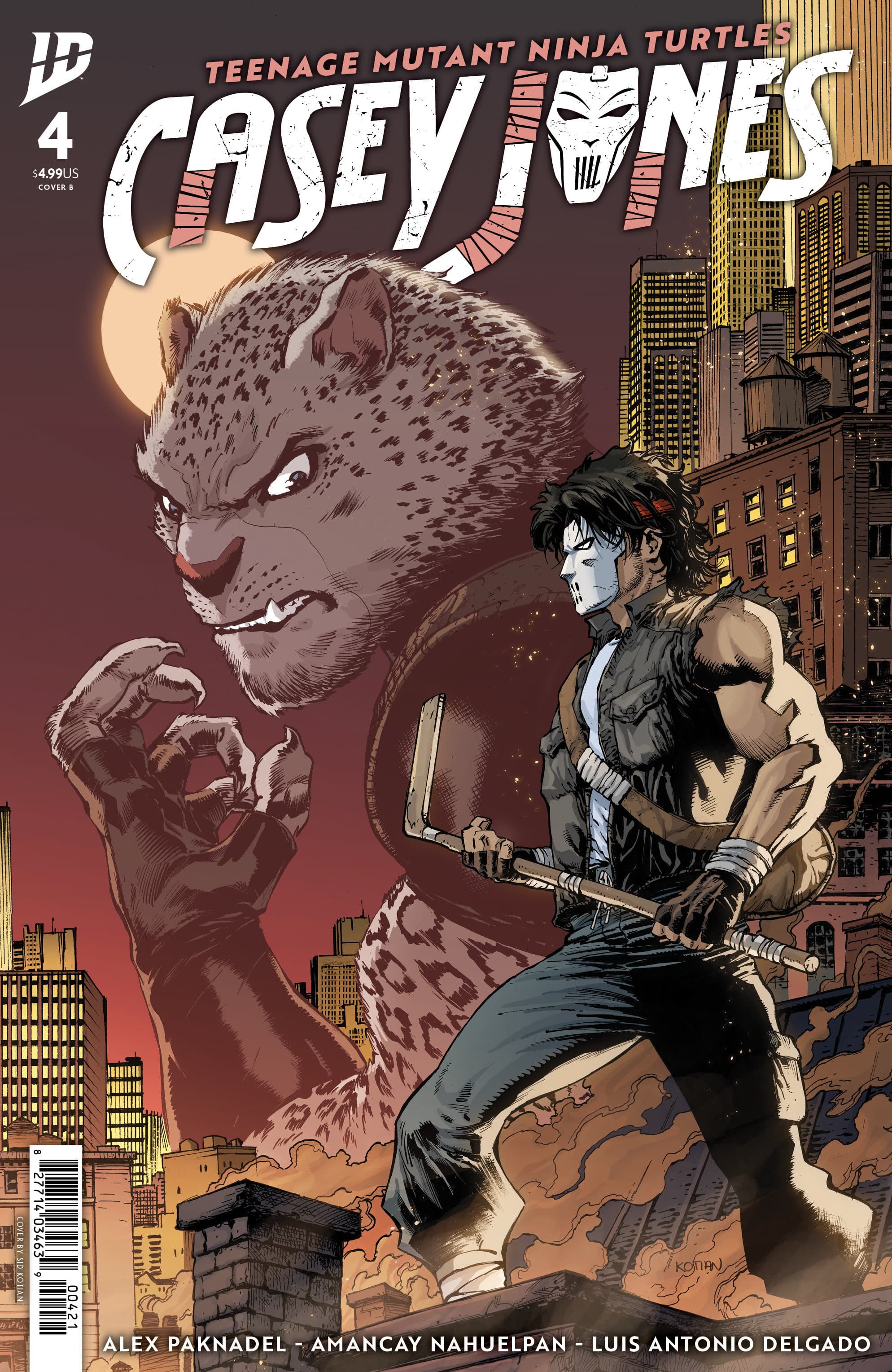 Cover für Teenage Mutant Ninja Turtles: Casey Jones