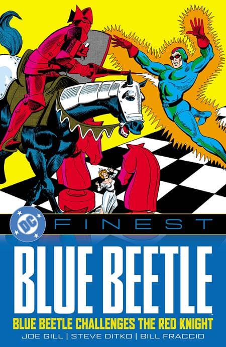 Cover für DC FINEST BLUE BEETLE BLUE BEETLE CHALLENGES THE RED KNIGHT TP