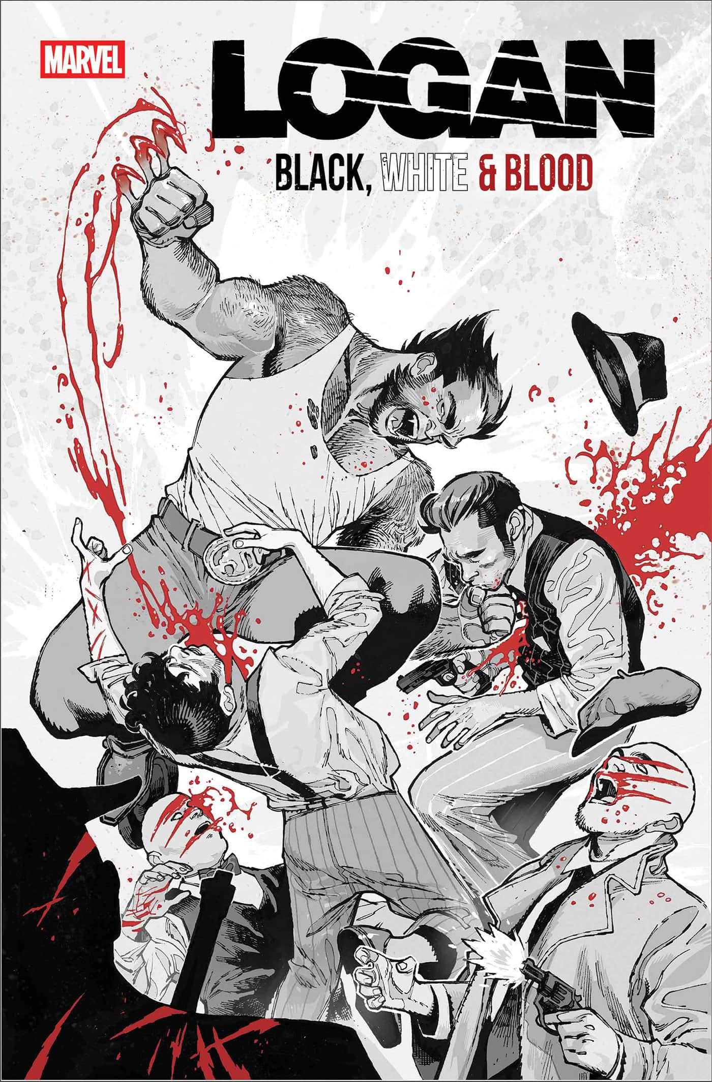 LOGAN: BLACK, WHITE & BLOOD Cover