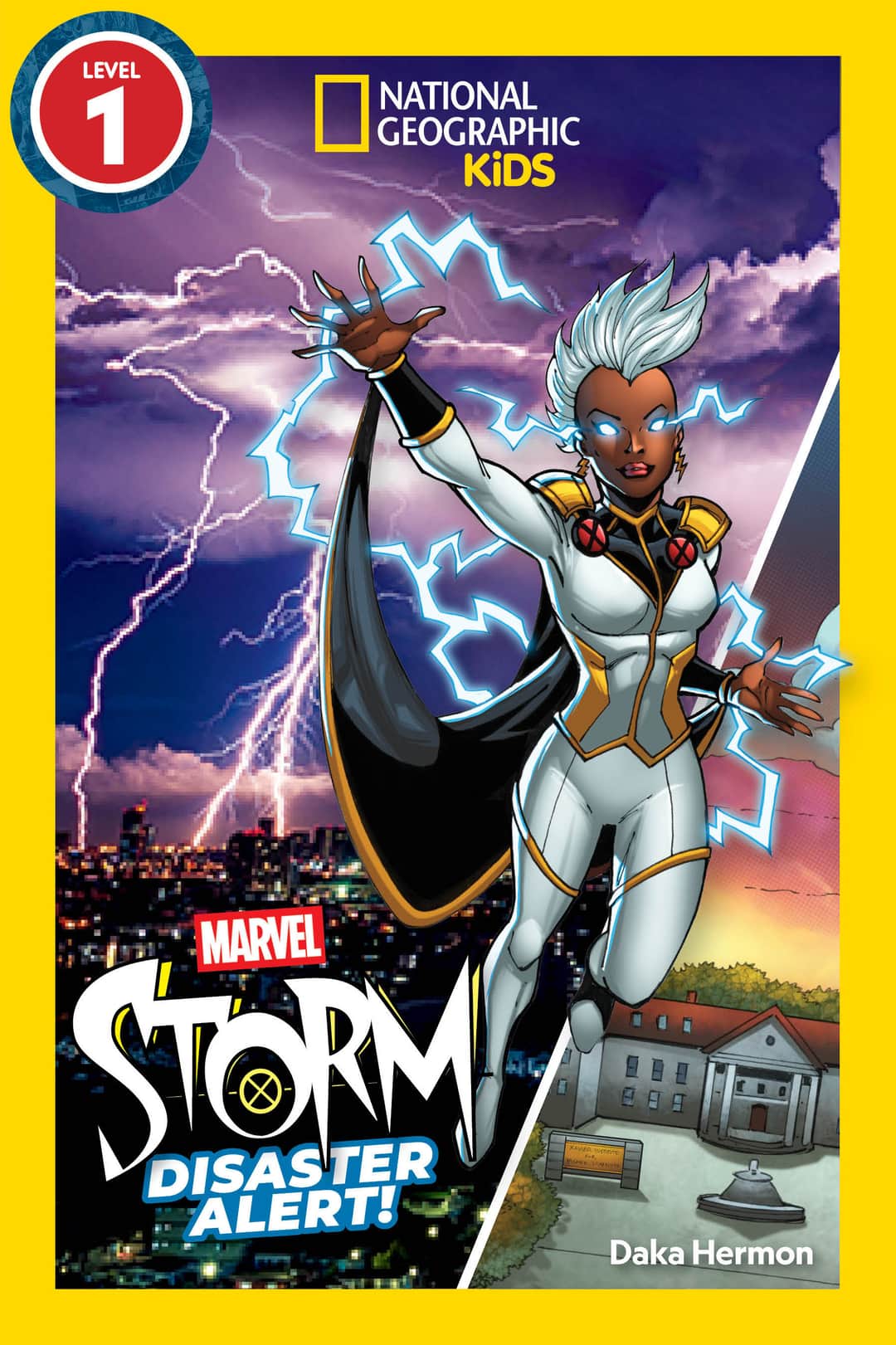Marvel's Storm: Disaster Alert! (National Geographic Kids Readers, Level 1) Cover