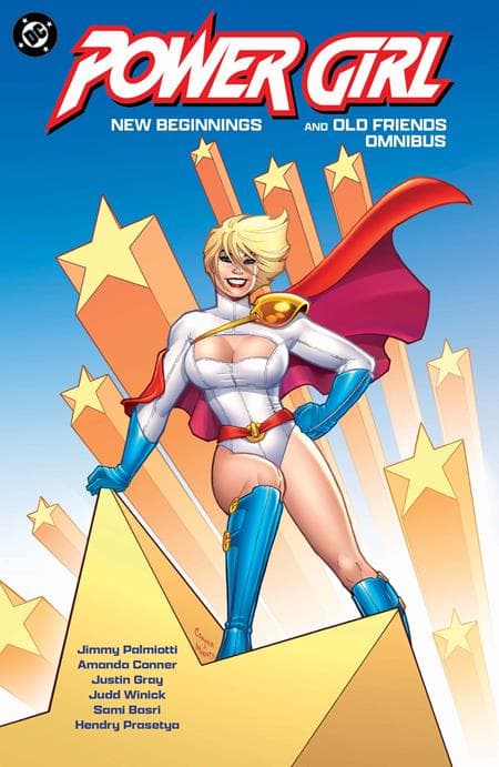 Cover für POWER GIRL NEW BEGINNINGS AND OLD FRIENDS OMNIBUS HC