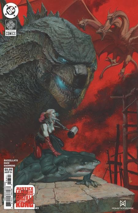 Cover für Justice League vs. Godzilla vs. Kong 2