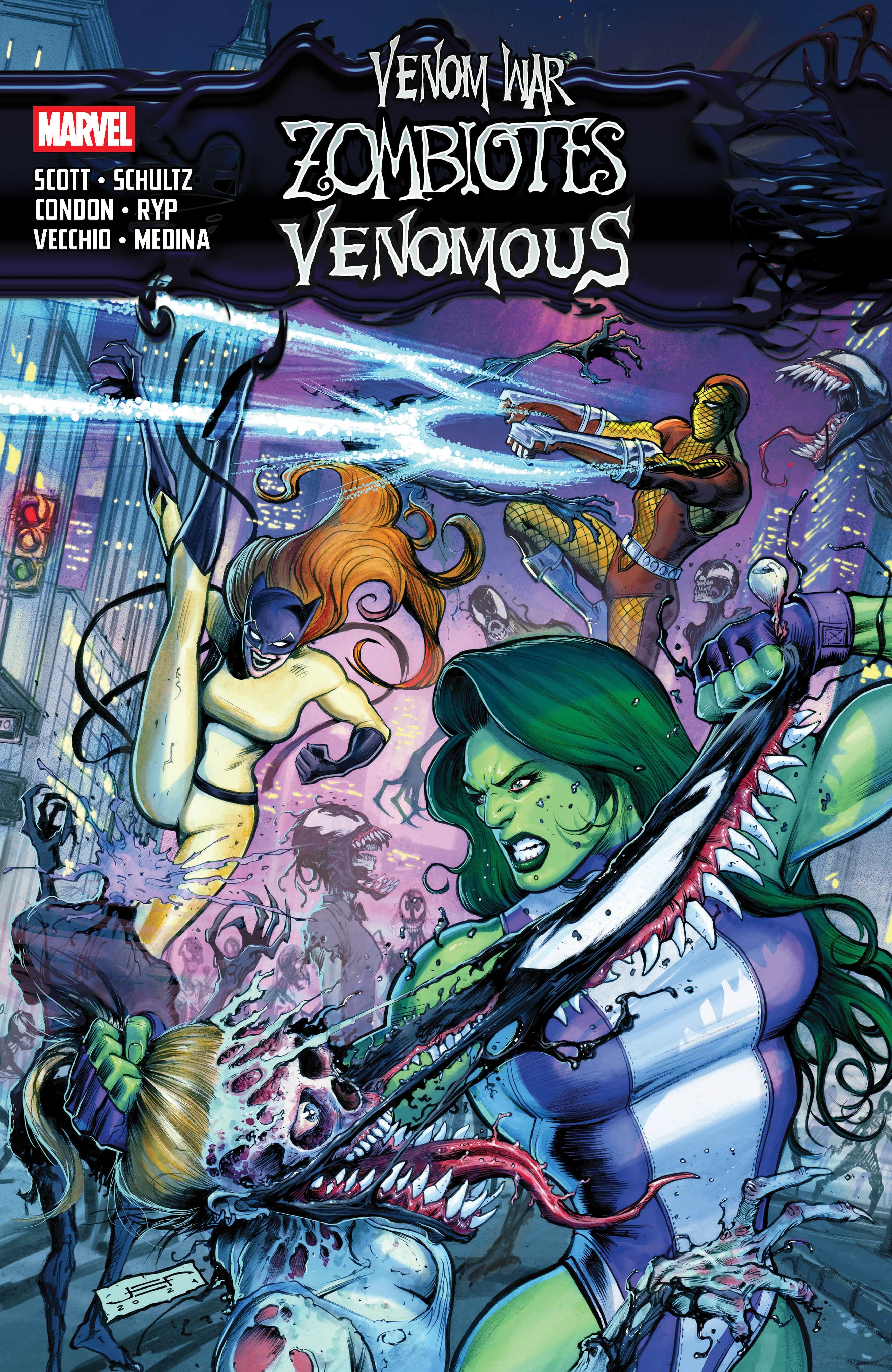 VENOM WAR: ZOMBIOTES/VENOMOUS Cover