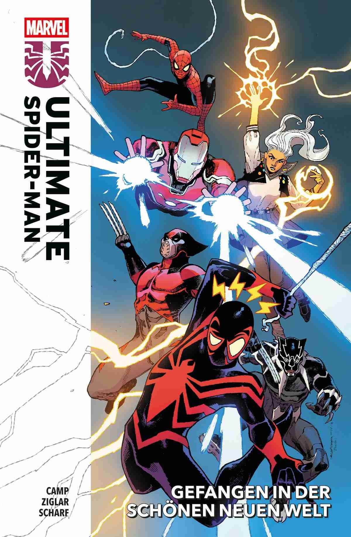 Ultimate Spider-Man - Gefangen in der schönen neuen Welt Cover