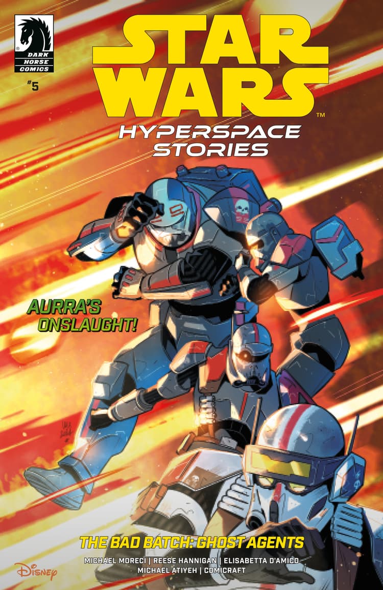 Star Wars: Hyperspace Stories: The Bad Batch--Ghost Agents (CVR A) (Valeria Favoccia)
