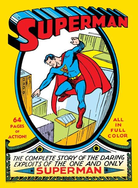 Superman #1 Facsimile Edition Cover