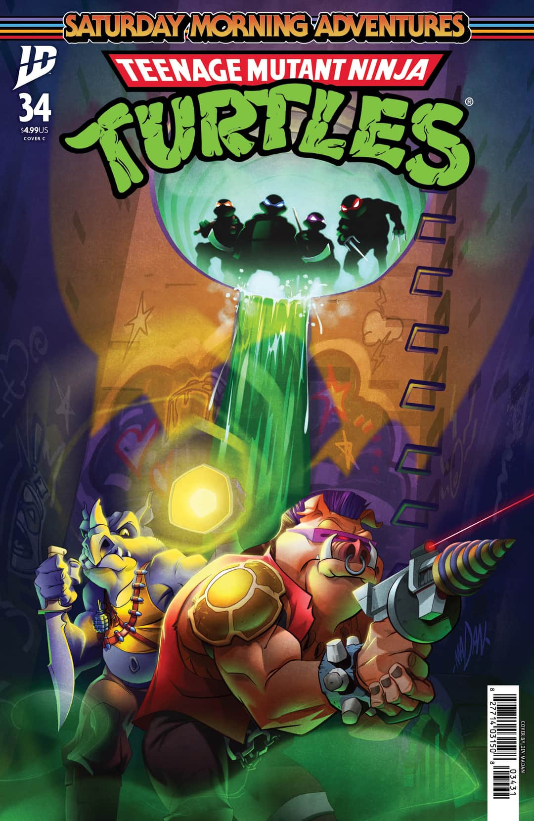 Teenage Mutant Ninja Turtles: Saturday Morning Adventures Variant C (Madan)