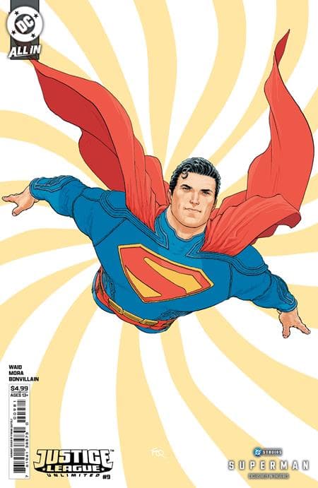 CVR F FRANK QUITELY SUPERMAN MOVIE CARD STOCK VAR (WE ARE YESTERDAY)