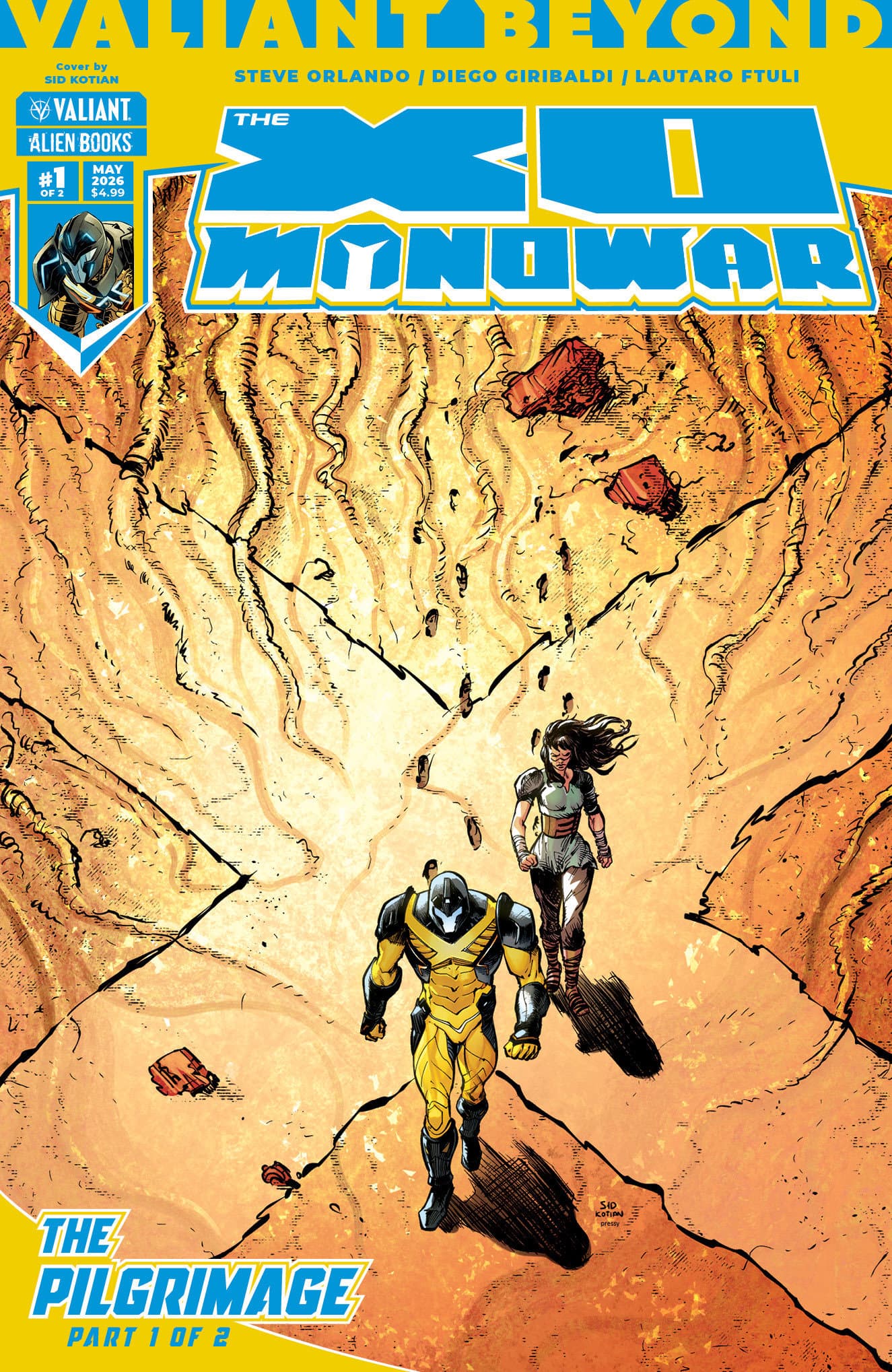 Cover für Valiant Beyond: The X-O Manowar