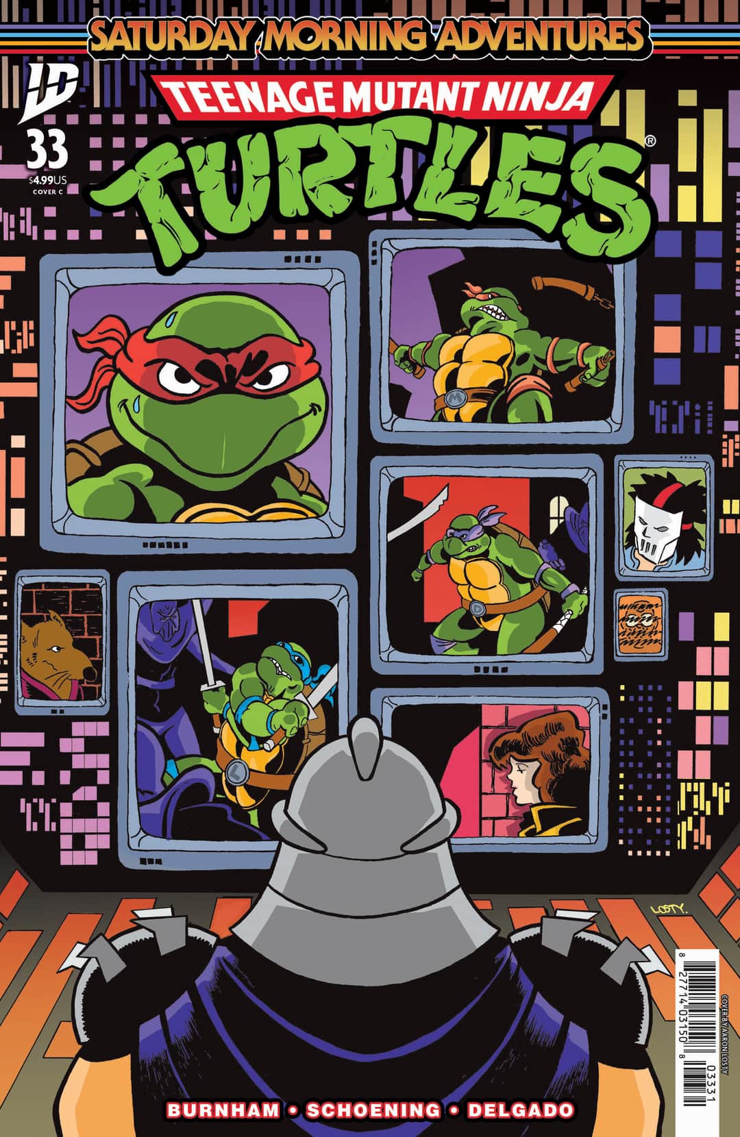 Teenage Mutant Ninja Turtles: Saturday Morning Adventures Variant C (Losty)