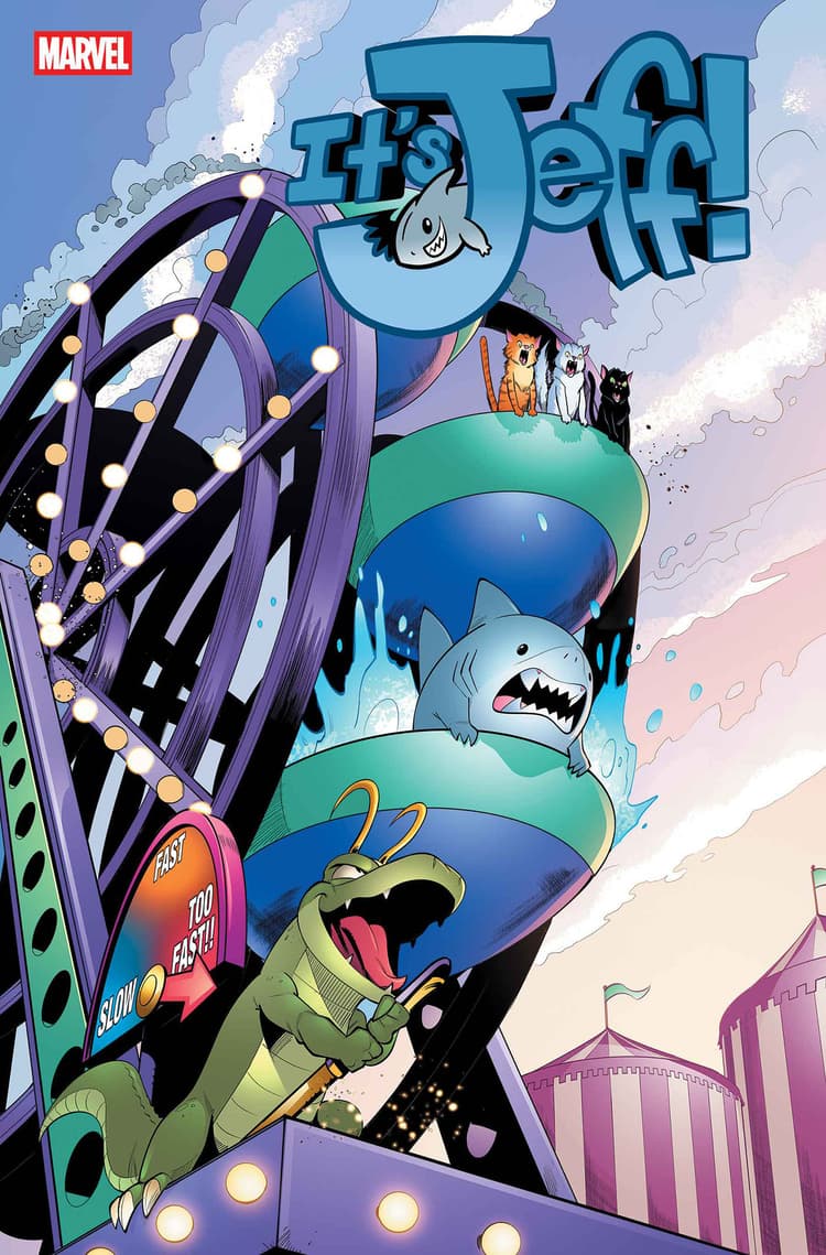 IT'S JEFF & OTHER MARVEL TAILS BOB QUINN VARIANT