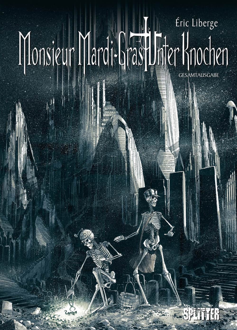 Monsieur Mardi-Gras - Unter Knochen Gesamtausgabe Cover