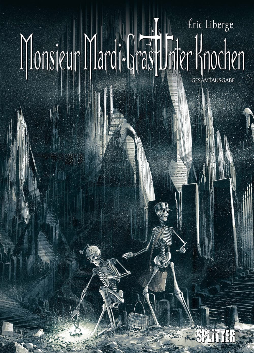 Cover für Monsieur Mardi-Gras - Unter Knochen Gesamtausgabe