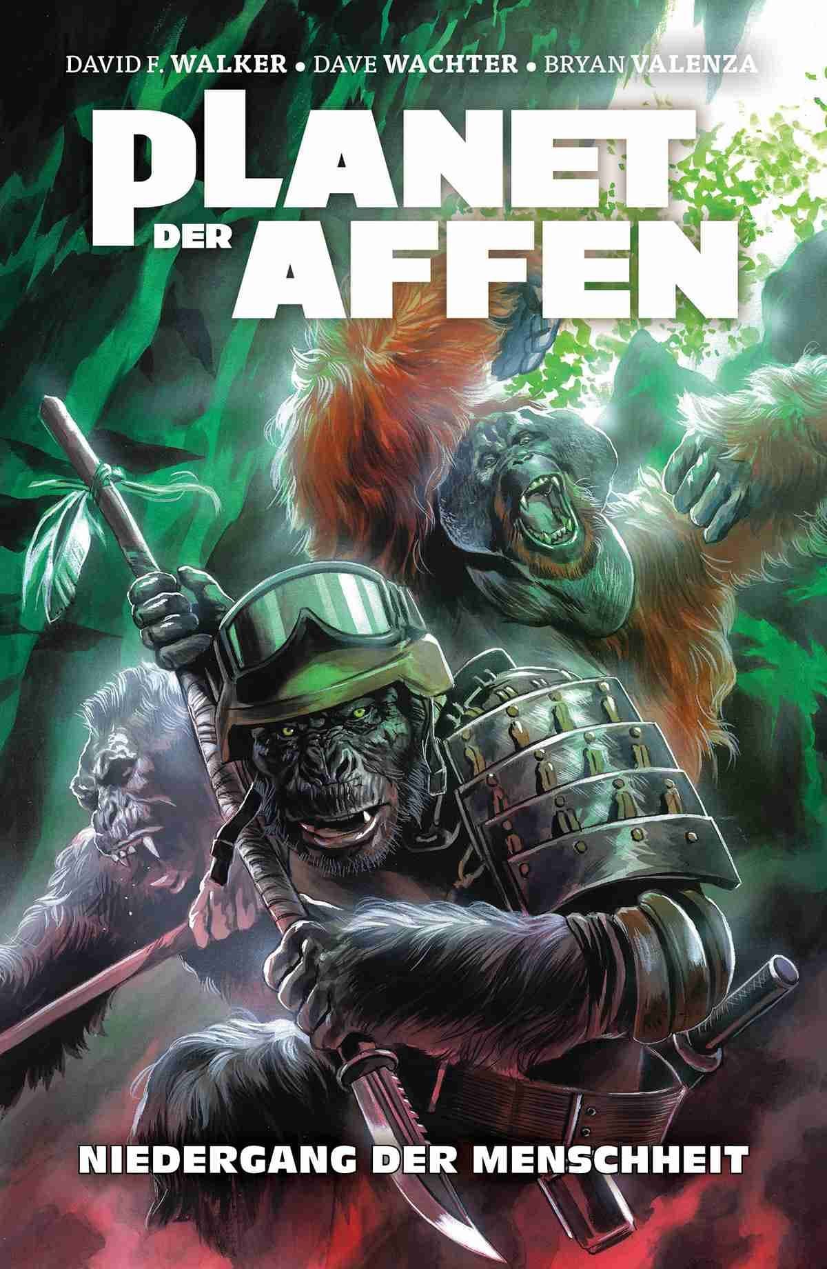 Cover for Panini Pocket - Planet der Affen - Niedergang der Menschheit