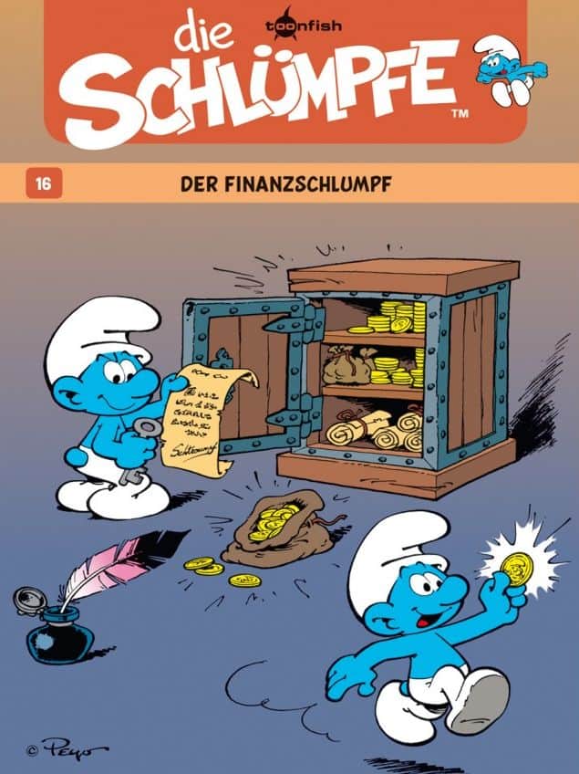 Die Schlümpfe 16 Cover