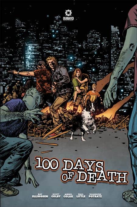 100 DAYS OF DEATH HC Cover