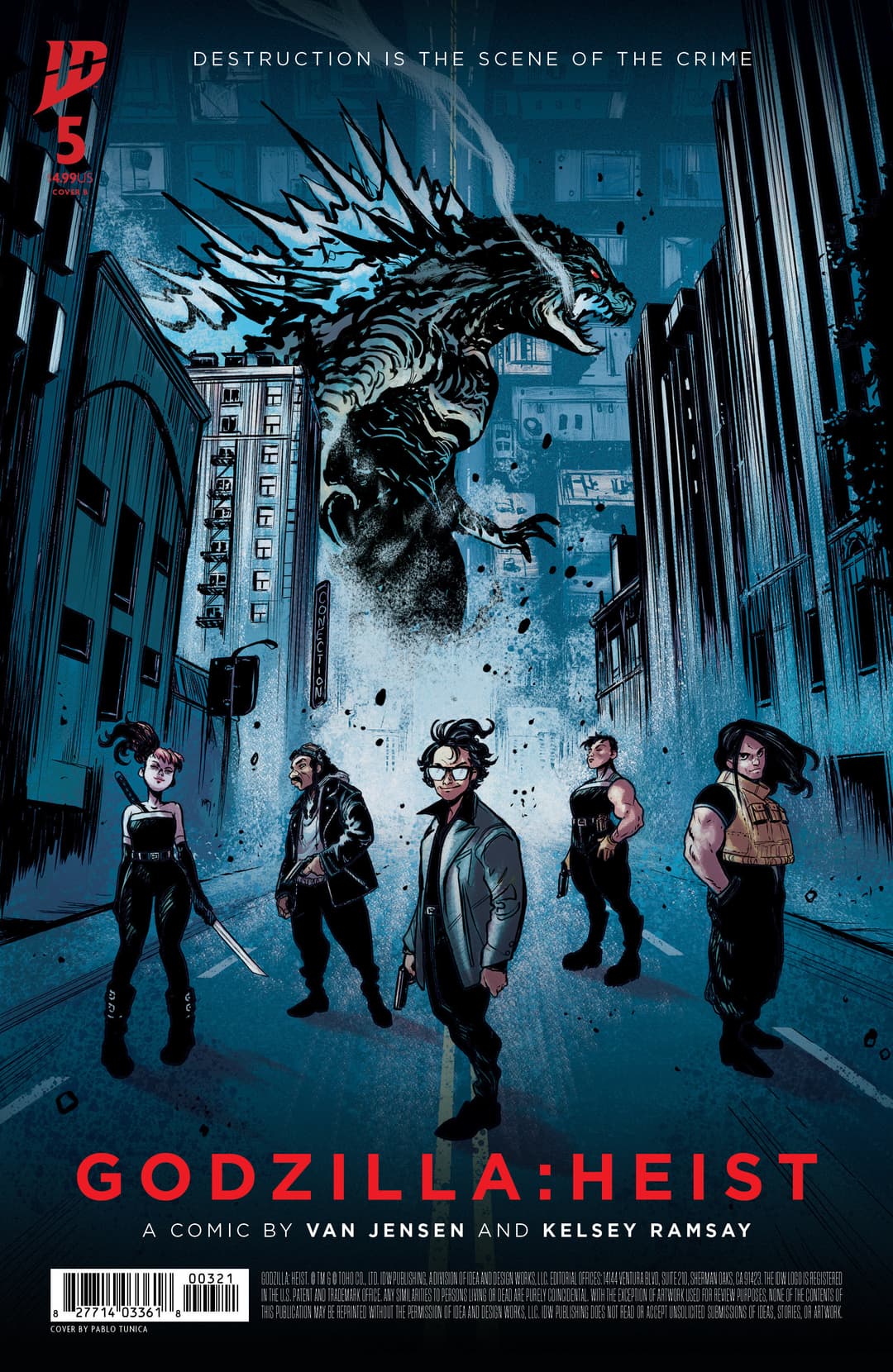 Cover für Godzilla: Heist