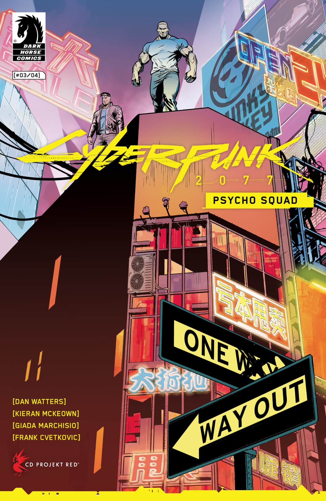 Cyberpunk 2077: Psycho Squad Cover