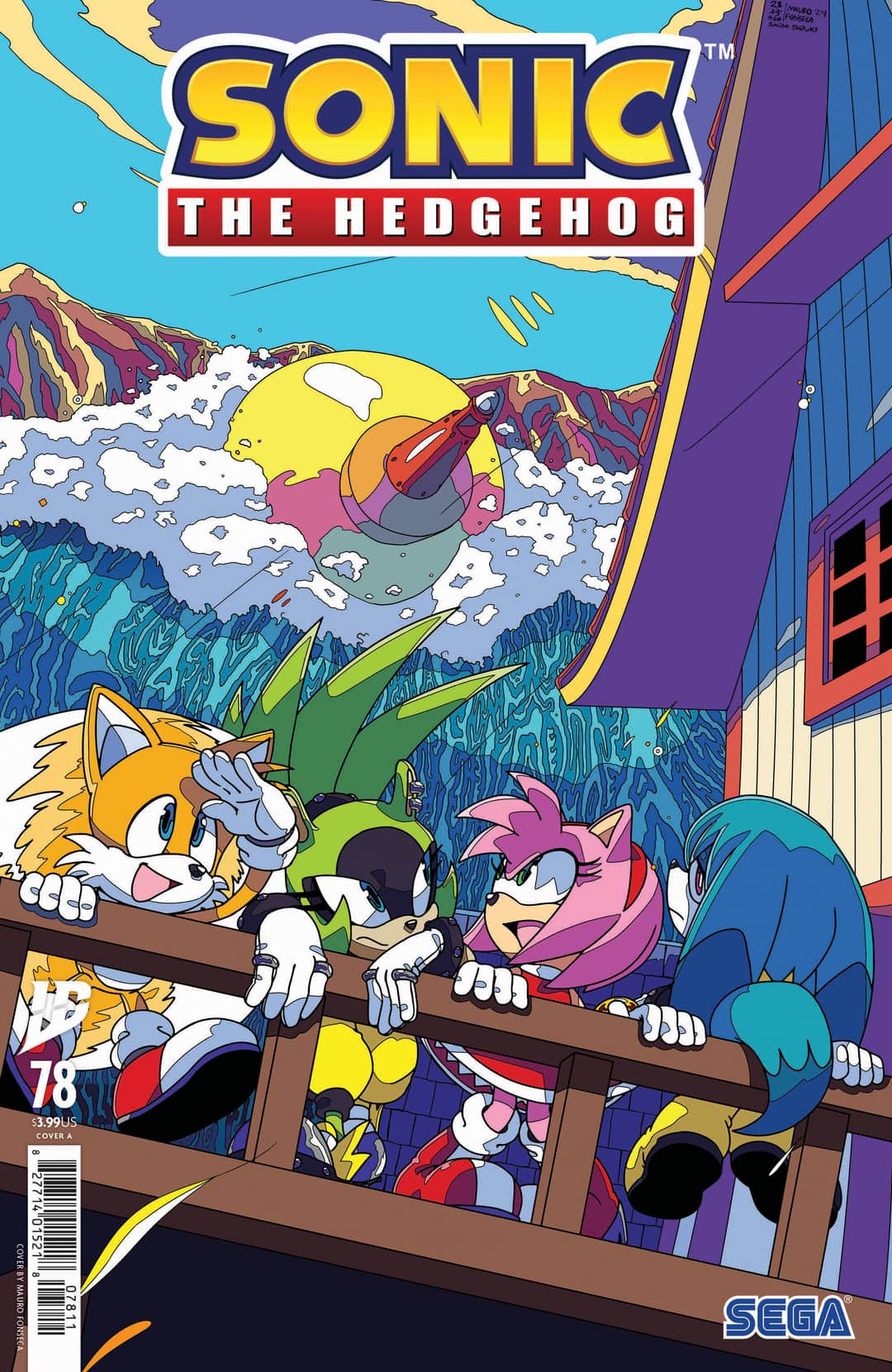 Sonic The Hedgehog Cover