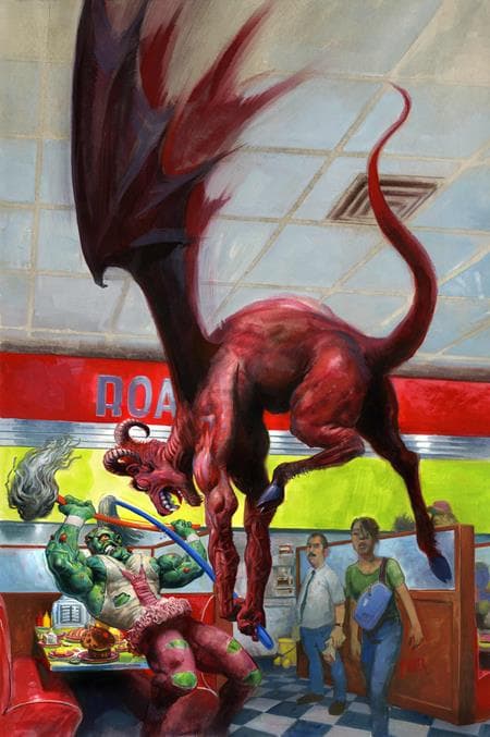 CVR C FRED HARPER EXCLUSIVE TRADING CARD BY ROB STEEN VAR (MR)