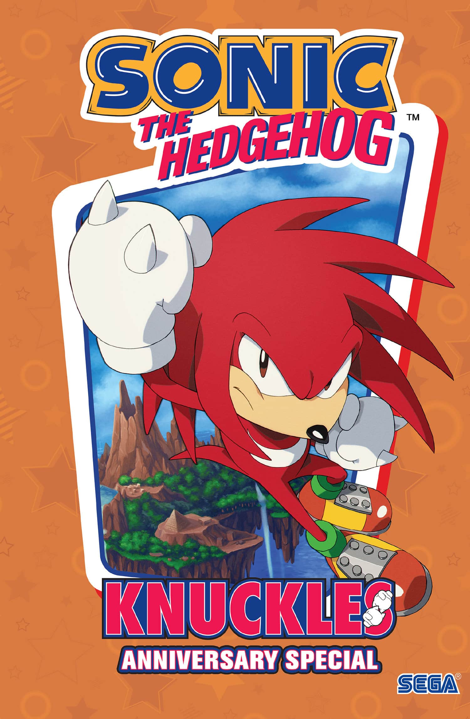 Sonic the Hedgehog: Knuckles Anniversary Special Cover