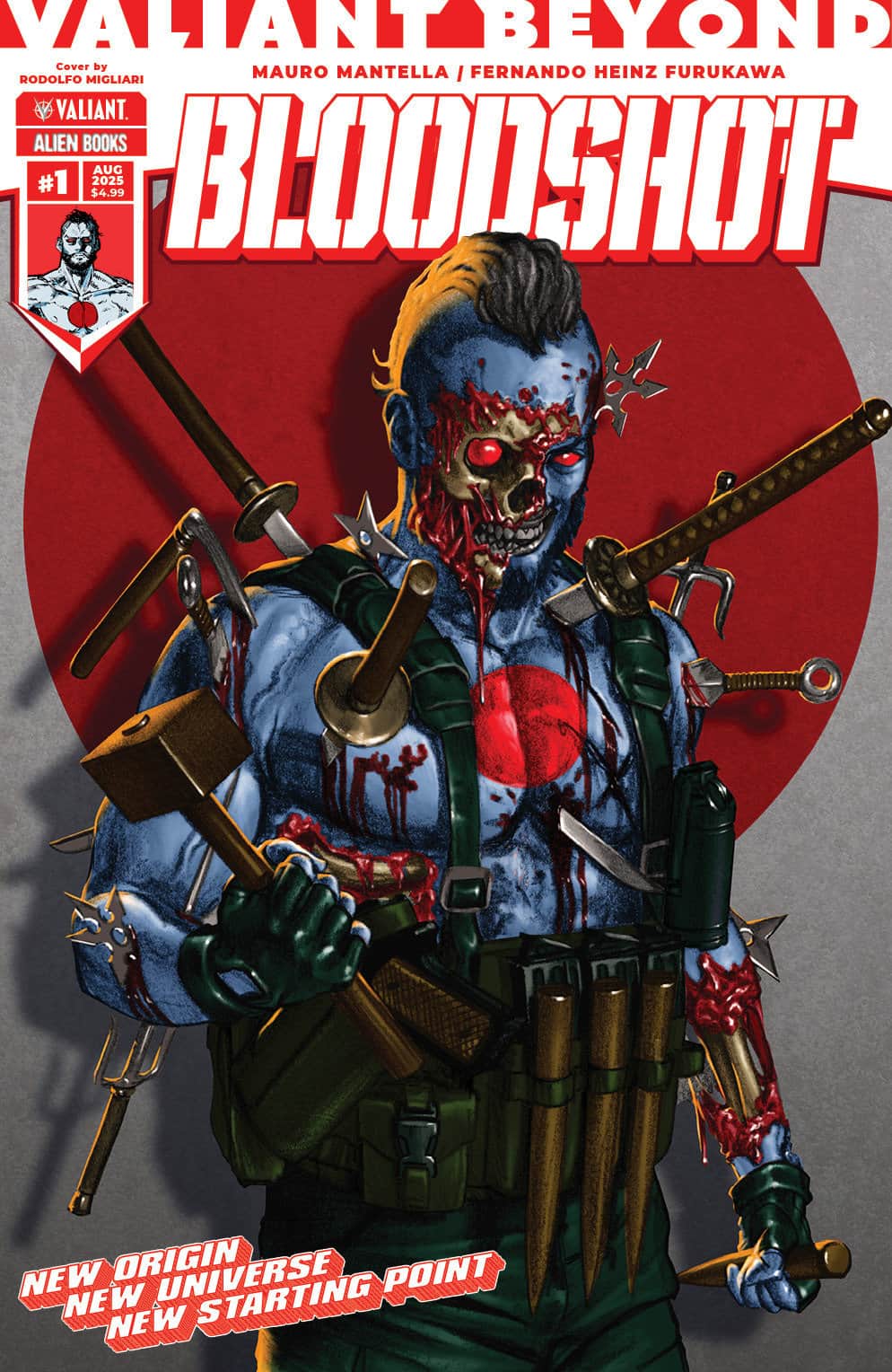 Valiant Beyond: Bloodshot Cover