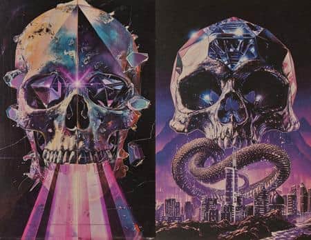 CVR D TODD SKULL HOLOFOIL FLIP VAR (MR)