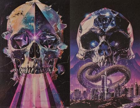 CVR D TODD SKULL HOLOFOIL FLIP VAR (MR)