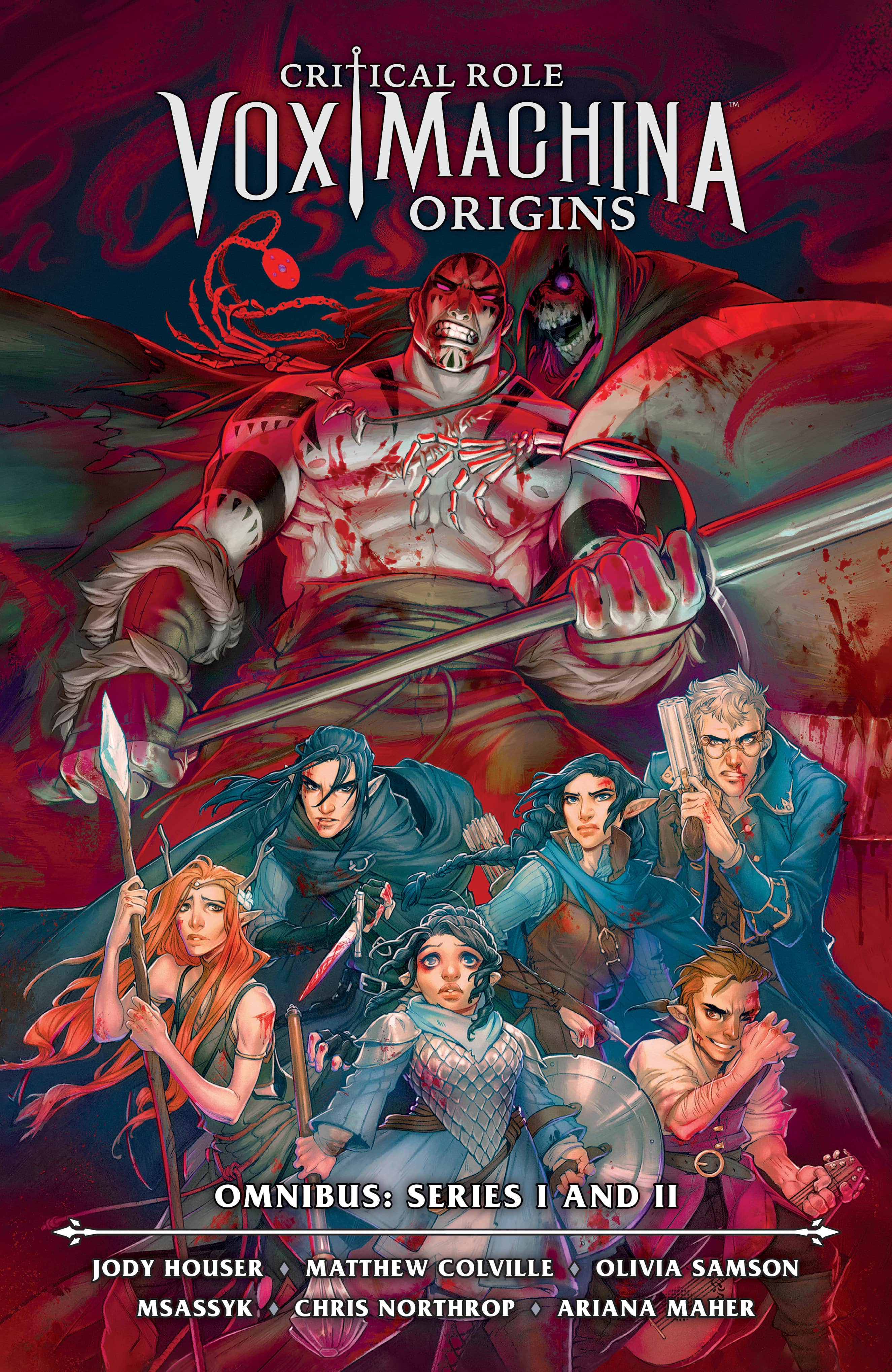 Critical Role: Vox Machina Origins Omnibus--Series I and II Cover