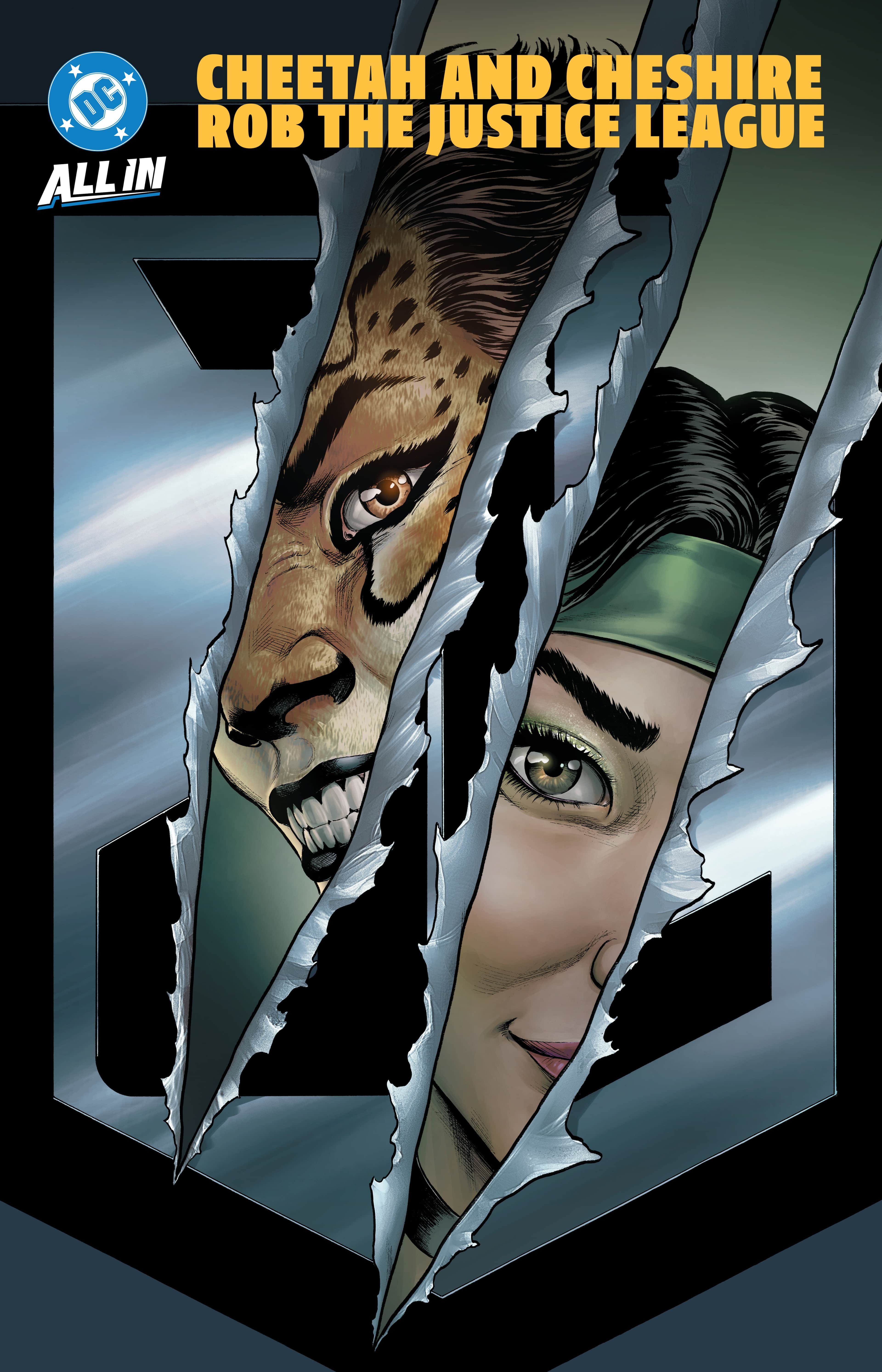 Justice League: Cheetah & Cheshire Rob the Watchtower Cover