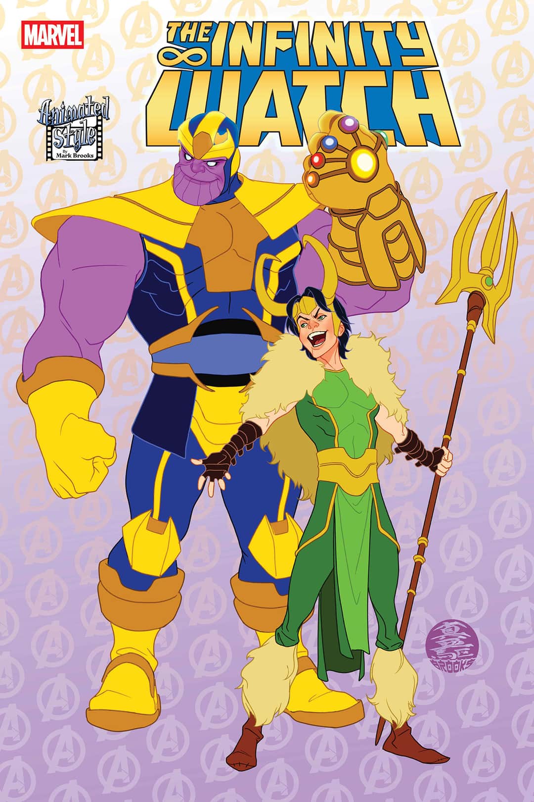 MARK BROOKS ANIMATED-STYLE VARIANT