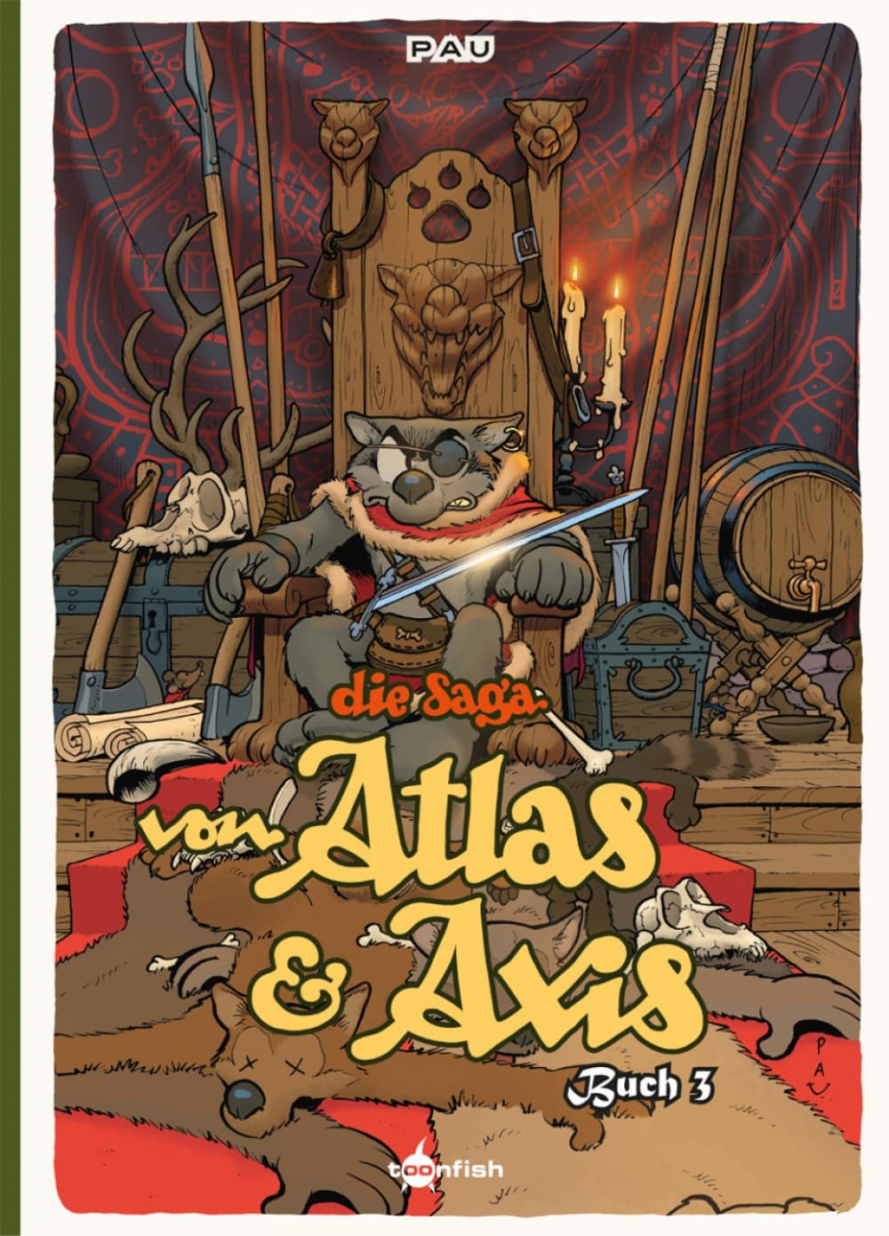 Cover für Die Saga von Atlas und Axis 3